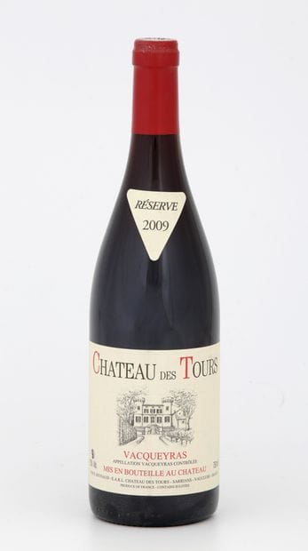 1 Bouteille CHÂTEAU DES TOURS Rouge - Vacqueyras

Année...