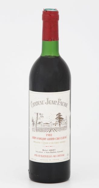 3 Bouteilles CHÂTEAU JEAN FAURE - Saint-Emilion

Année...