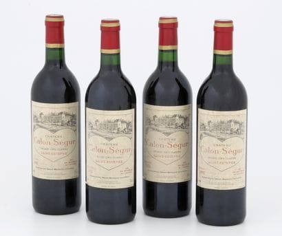 4 Bouteilles CHÂTEAU CALON SEGUR - Saint-Estèphe

Année...
