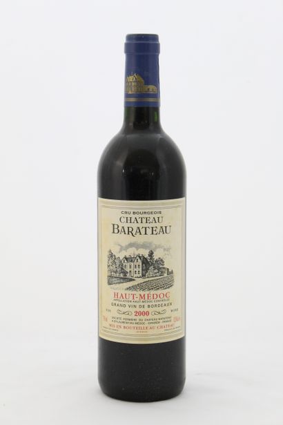 10 Bottles CHÂTEAU BARATEAU HAUT MEDOC 2...