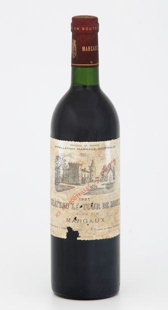 12 Bouteilles CHÂTEAU LA TOUR DE MONS - Margaux

Année...
