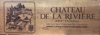 1 Jéroboam CHÂTEAU DE LA RIVIERE - Fronsac

Année...
