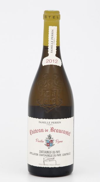 6 Bouteilles CHÂTEAU DE BEAUCASTEL Vieilles...