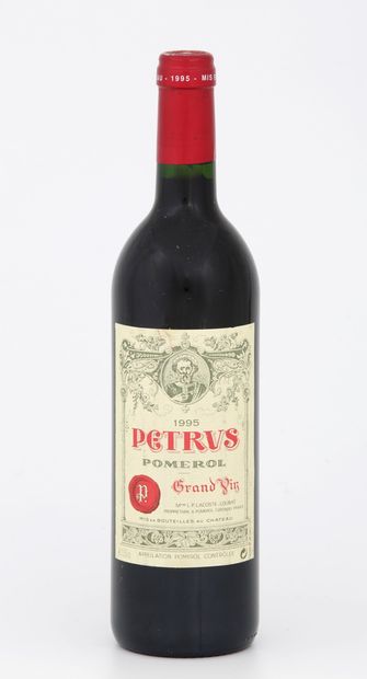 1 Bouteille PETRUS - Pomerol

Année 1995

(Capsule...