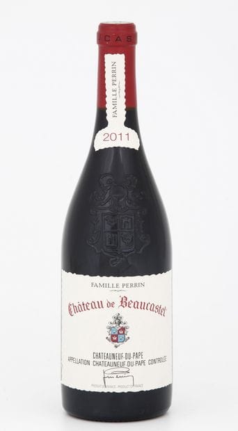 6 Bouteilles CHÂTEAU DE BEAUCASTEL Rouge...