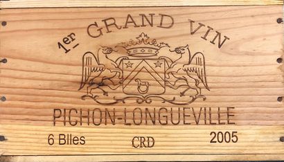 6 Bottles PICHON LONGUEVILLE - Pauillac

Year...