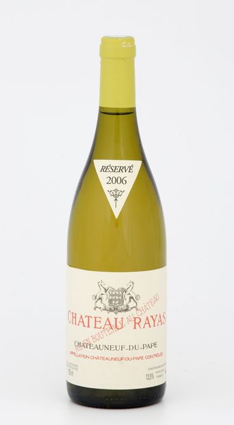1 Bottle CHÂTEAU RAYAS White - Châteauneuf-du-Pape...
