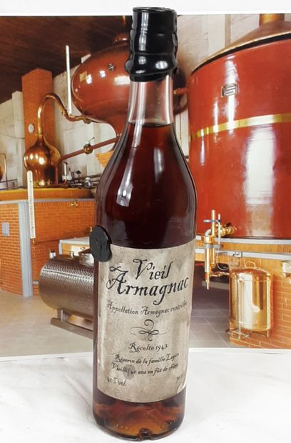 1 Bottle ARMAGNAC JACQUES LAGAN 

Year 1943



POSSIBLE...