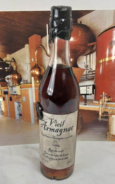 1 Bottle ARMAGNAC JACQUES LAGAN 

Year 1948



POSSIBLE...