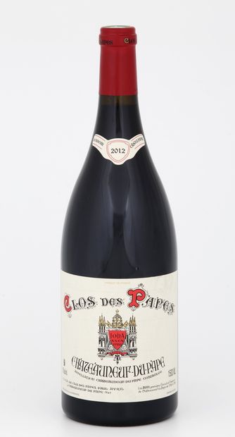 1 Magnum CLOS DES PAPES Rouge - Châteauneuf-du-Pape

Année...