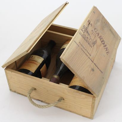 3 Bouteilles CDP CHÂTEAU DE LA GARDINE 1984...