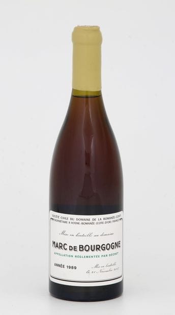 1 Bouteille MARC DE BOURGOGNE - Domaine de...