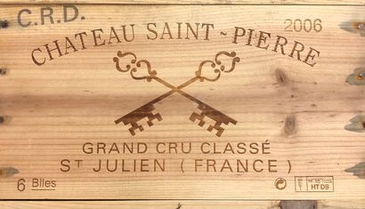 6 Bottles CHATEAU SAINT PIERRE - Saint-Julien

Year...