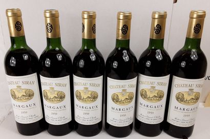 6 Bottles CHÂTEAU SIRAN MARGAUX 

Year 1...