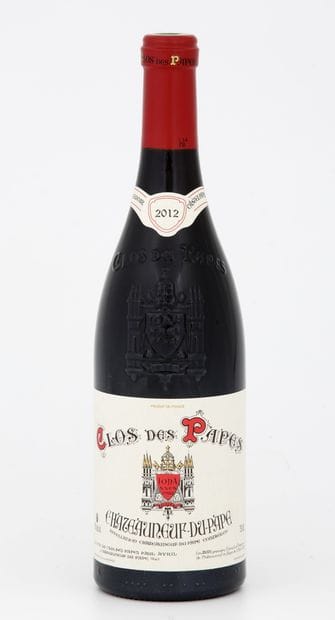 6 Bouteilles CLOS DES PAPES DOMAINE PAUL...