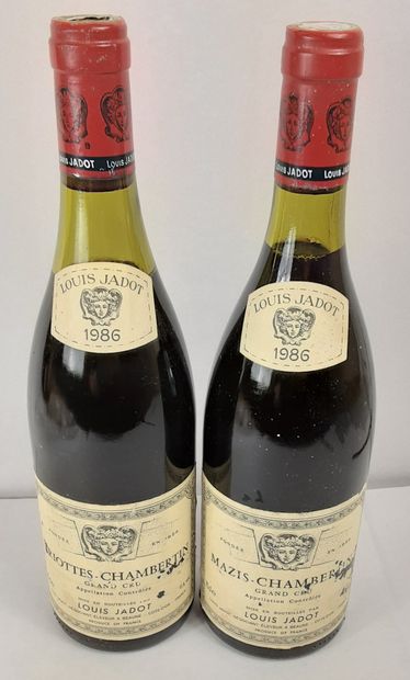 
1 Bottle GRIOTTES and 1 Bottle MAZIS - Chambertin...