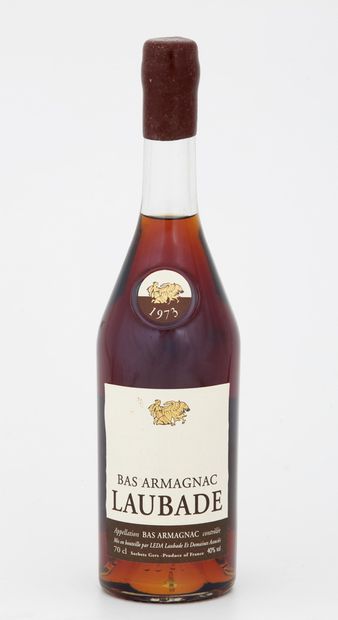 1 Bouteille BAS ARMAGNAC LAUBADE

Année 1973

(Niveau...