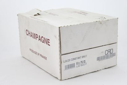 6 Bouteilles CHAMPAGNE LOUIS CONSTANT (c...