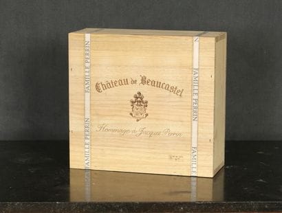 3 Bouteilles CHÂTEAU DE BEAUCASTEL HOMMAGE...