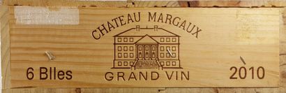 6 Bottles CHATEAU MARGAUX 

Year 2010 

Original...