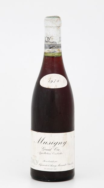 1 Bottle MUSIGNY Grand cru - Maison Leroy

Year...