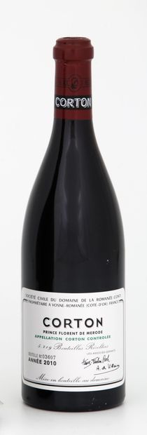 1 Bouteille CORTON - Domaine de la Romanée-Conti

Année...