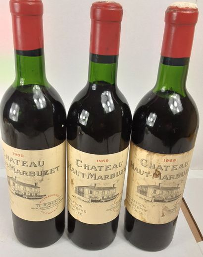 3 Bottles HAUT- MARBUZET - Saint-Estèphe

Year...