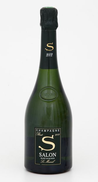 1 Bouteille CHAMPAGNE S SALON LE MESNIL BLANC...