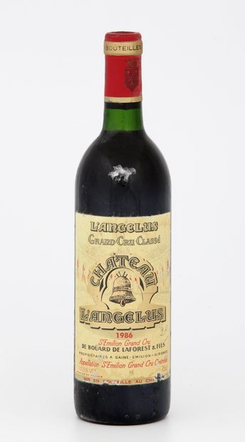 1 Bottle CHÂTEAU L'ANGELUS - Saint-Emilion

Year...
