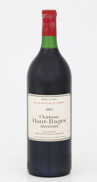 6 Magnums CHÂTEAU HAUT-BAGES AVEROUS - Pauillac

Année...