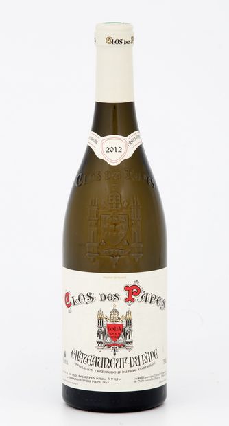 6 Bouteilles CLOS DES PAPES DOMAINE PAUL...