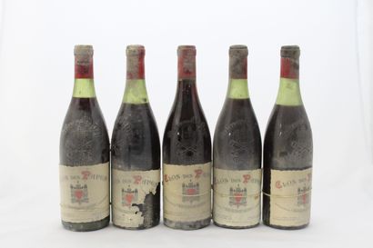 10 Bouteilles CDP CLOS DES PAPES PAUL AVRIL...