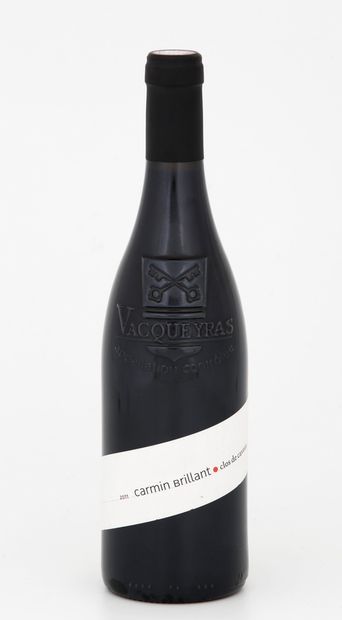 6 Bouteilles CARMIN BRILLANT - Vacqueyras...