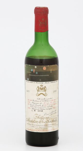 1 Bouteille CHÂTEAU MOUTON ROTHSCHILD - Pauillac

Année...