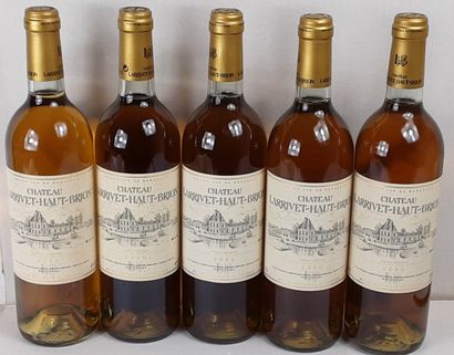 5 Bottles CHATEAU LARIVET HAUT- BRION White...