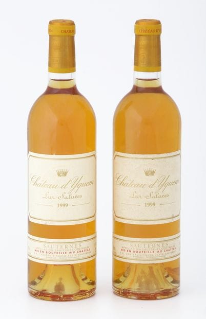 2 Bouteilles CHÂTEAU D'YQUEM Lur Saluces...