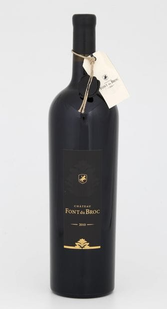 1 Jéroboam CHÂTEAU FONT DU BROC Rouge - Côte...