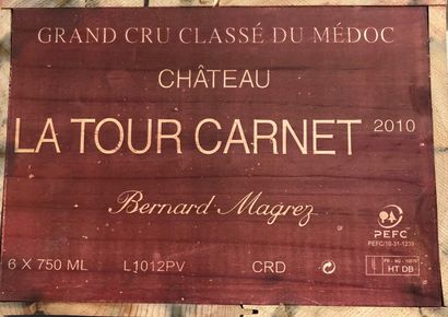 6 Bottles CHATEAU LA TOUR CARNET - Medoc

Year...