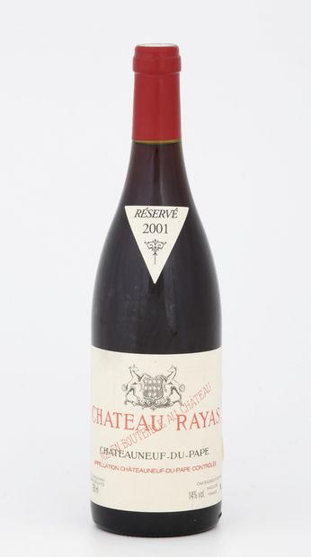 1 Bouteille CHÂTEAU RAYAS Rouge - Châteauneuf-du-Pape...