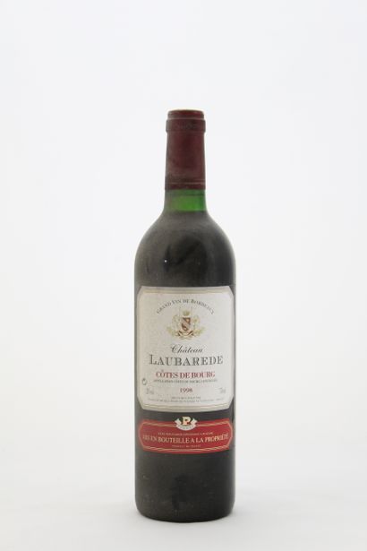 8 Bottles CÔTE DE BOURG CHÂTEAU DE l'AUBAREDE...