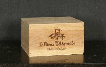 6 Bouteilles LE VIEUX TELEGRAPHE Rouge -...