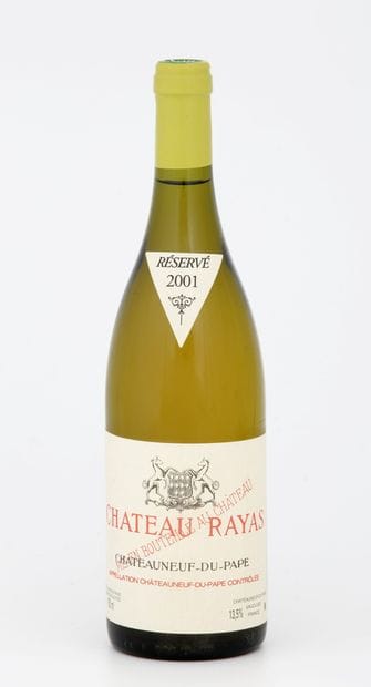 1 Bouteille CHÂTEAU RAYAS Blanc - Châteauneuf-du-Pape...