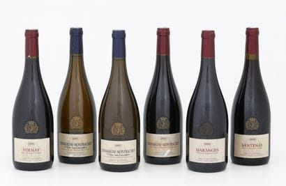 6 Bouteilles CHÂTEAU DE POMMARD :

- 1 Bouteille...