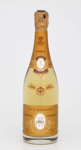 1 Bouteille CHAMPAGNE CRISTAL LOUIS ROEDERER...
