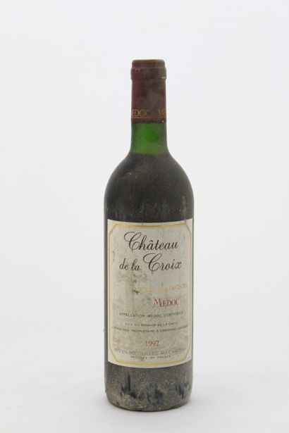 5 Bottles CHÂTEAU DE LA CROIX MEDOC CRU BOURGEOIS...