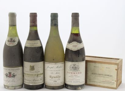 5 Bouteilles : 1 VOSNE ROMANEE CHAMPY PÈRE...