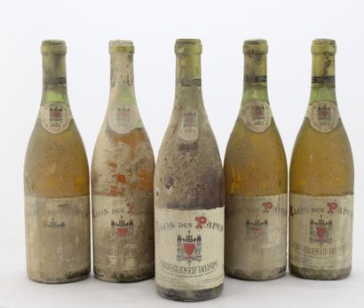 6 Bouteilles CDP CLOS DES PAPES PAUL AVRIL...