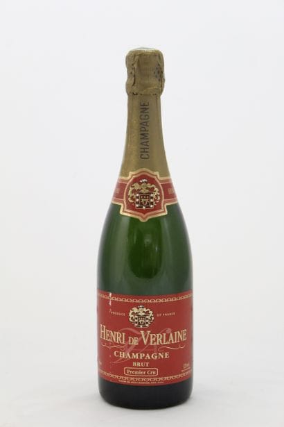 13 Bouteilles CHAMPAGNE HENRI DE VERLAINE...