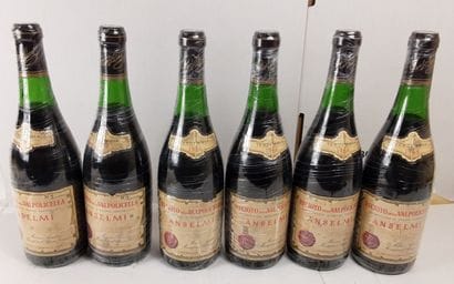 6 Bouteilles VENDENMIA RECIOTTO DELLA VALPOCELLA...