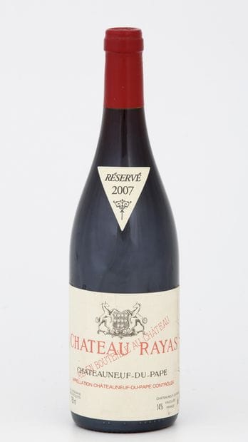 1 Bouteille CHÂTEAU RAYAS Rouge - Châteauneuf-du-Pape...